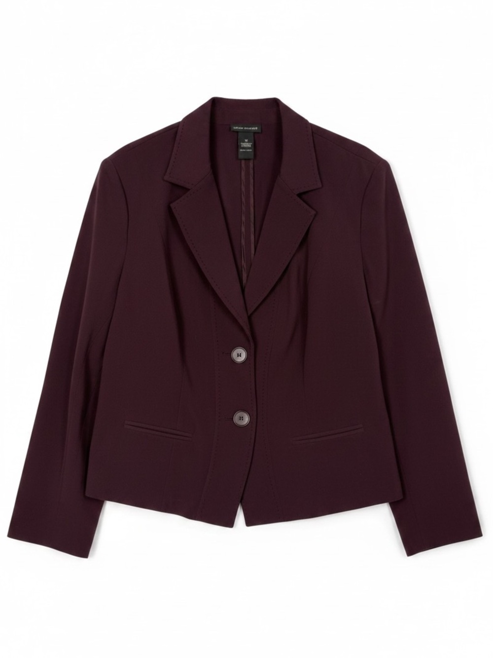 Lane Bryant 2 Button Blazer Merlot Size 20